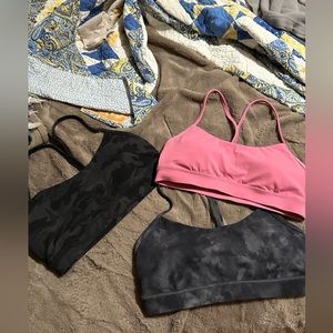 Lululemon flow y bra set 8